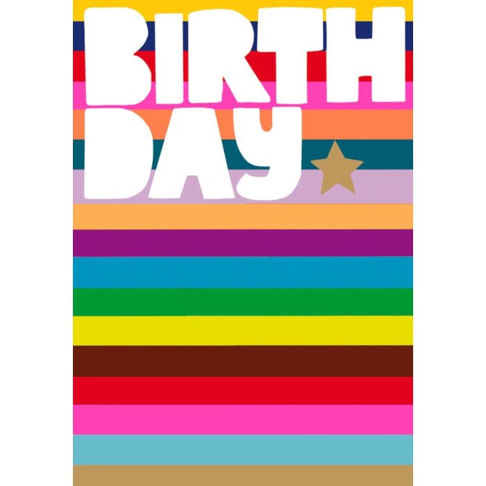 Papersalad Birthday Stripes
